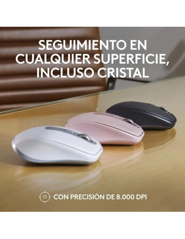 RATON LOGITECH MX ANYWHERE 3S WIRELESS BT 8000DPI 6 BOTONES BLACK