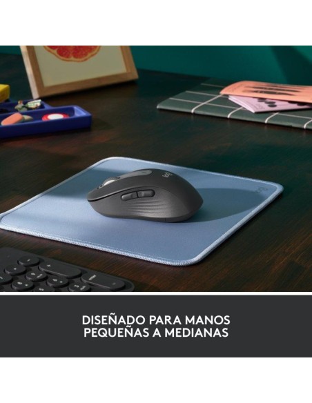 RATON LOGITECH SIGNATURE M650 M WIRELESS BLACK