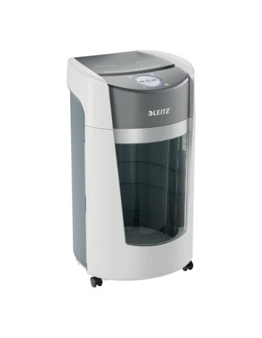DESTRUCTORA LEITZ IQ OPTIMAX OFFICE P5 AUTOMATICA 35L WHITE