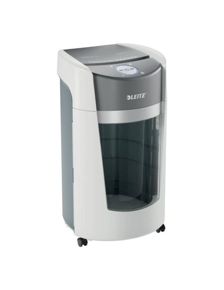 DESTRUCTORA LEITZ IQ OPTIMAX OFFICE P5 AUTOMATICA 35L WHITE
