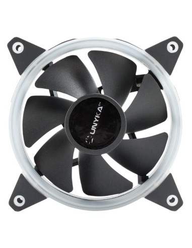 VENTILADOR 12CM UNYKACH CANDY 20 ADICIONAL CHASIS RED RING LED