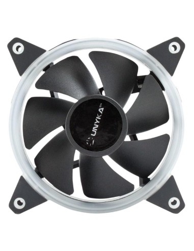 PACK 3 VENTILADORES 12CM UNYKACH CANDY 30 ARGB + CONTROLADORA