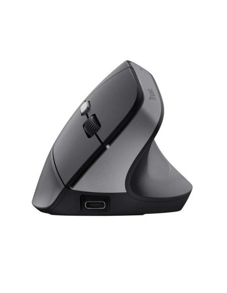 RATON TRUST BAYO II ERGONOMICO ECO 2400 DPI WIRELESS RECARGABLE BLACK
