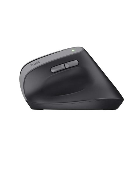 RATON TRUST BAYO II ERGONOMICO ECO 2400 DPI WIRELESS RECARGABLE BLACK