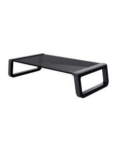 SOPORTE SOBREMESA TRUST MONTA TV/MONITOR CRISTAL ERGONOMIC BLACK
