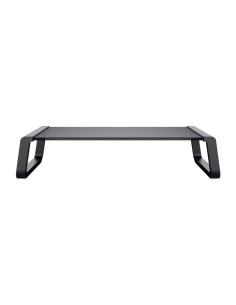 SOPORTE SOBREMESA TRUST MONTA TV/MONITOR CRISTAL ERGONOMIC BLACK 2
