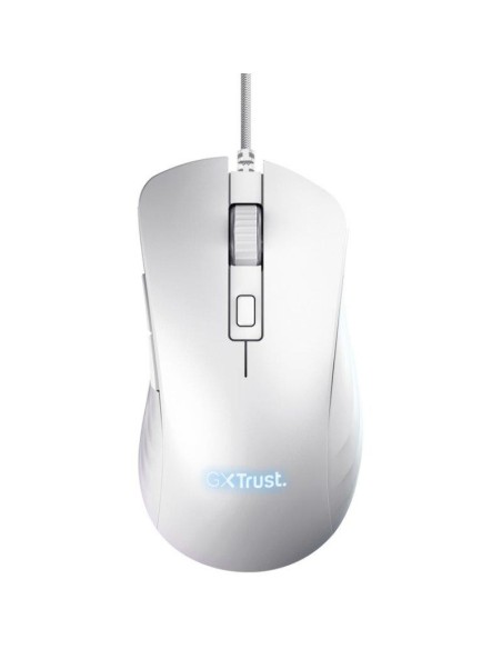 RATON TRUST GAMING GXT 924 YBAR RGB USB 25K DPI WHTE