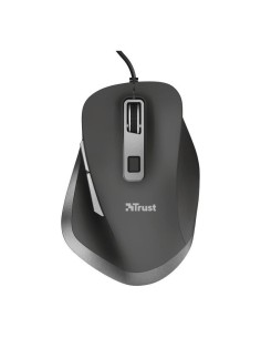 RATON TRUST FYDA WIRED COMFORT ERGONOMICO ECO USB BLACK 2