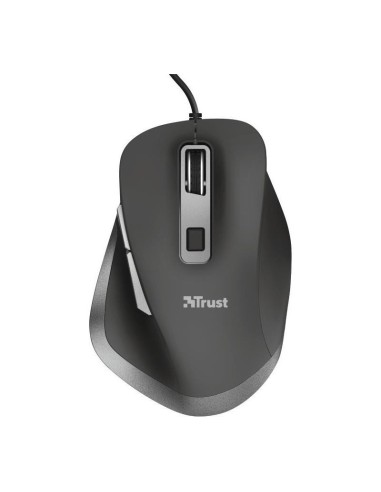 RATON TRUST FYDA WIRED COMFORT ERGONOMICO ECO USB BLACK