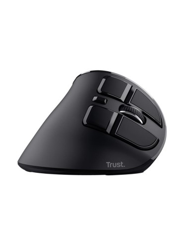 RATON TRUST VOXX ERGONOMICO WIRELESS 9 BOTONES BLACK