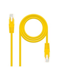 CABLE DE RED CAT.6 UTP FLEX 2M NANOCABLE YELLOW