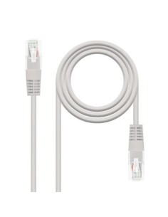 CABLE DE RED CAT.5 UTP FLEX 1.5M NANOCABLE GREY