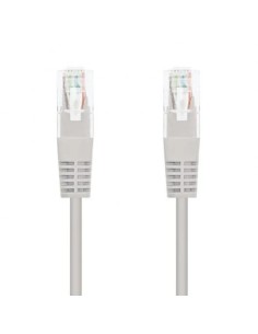 CABLE DE RED CAT.5 UTP FLEX 1.5M NANOCABLE GREY 2