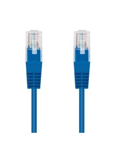 CABLE DE RED CAT.5 UTP FLEX 0.5M NANOCABLE BLUE