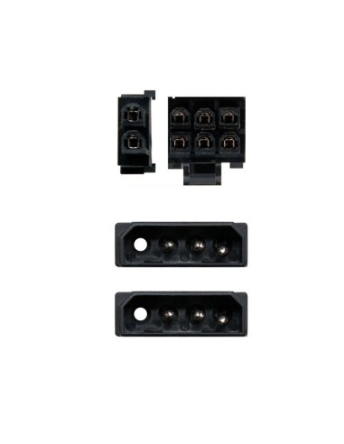 CABLE ALIMENTACION TARJETA GRAFICA NANOCABLE X2 MOLEX/M - 6+2 PIN/M 20CM