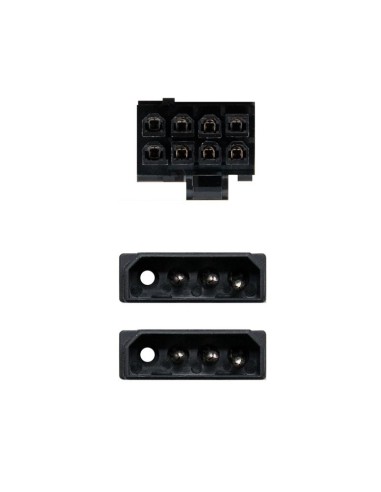 CABLE ALIMENTACION TARJETA GRAFICA NANOCABLE X2 MOLEX/M - 6+2 PIN/M 20CM