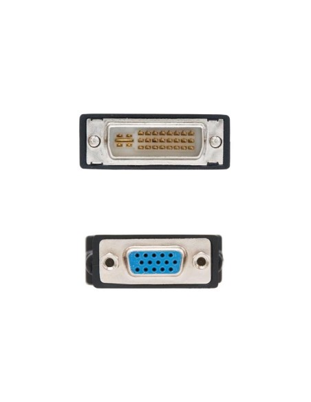 ADAPTADOR DVI 24+5/M - VGA HDB15/H NANOCABLE