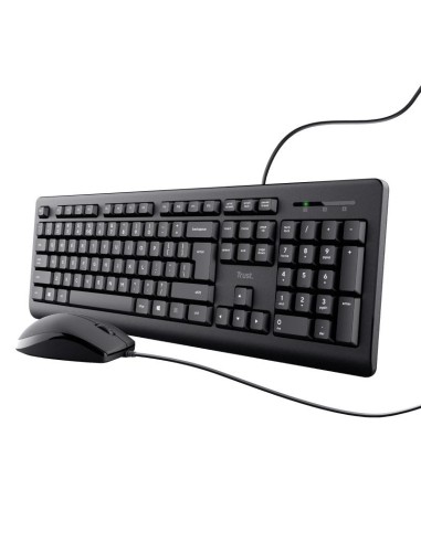 TECLADO + RATON TRUST PRIMO USB IDIOMA ALEMAN