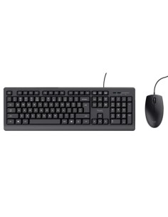 TECLADO + RATON TRUST PRIMO USB IDIOMA ALEMAN 2