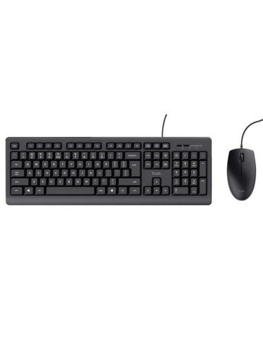 TECLADO + RATON TRUST PRIMO USB IDIOMA ALEMAN