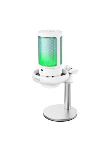 MICROFONO TRUST GAMING GXT 238W AURON USB RGB WHITE