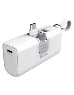 POWERBANK TRUST PACTO 5000MAH USB-C PD WHITE