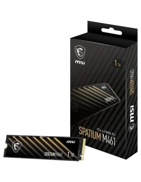 DISCO DURO SSD MSI SPATIUM M461 1TB M2 NVME PCIE 4.0 2280