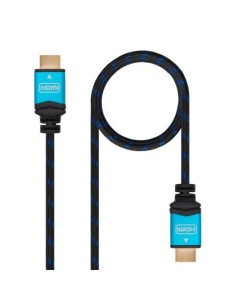 CABLE HDMI V2.0 ALTA VELOCIDAD 4K 60HZ 18GBPS NANOCABLE 7M TRENZADO