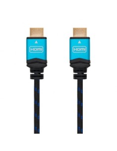 CABLE HDMI V2.0 ALTA VELOCIDAD 4K 60HZ 18GBPS NANOCABLE 7M TRENZADO 2