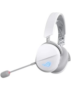 AURICULARES + MICROFONO ASUS GAMING ROG PELTA INALAMBRICO WHITE