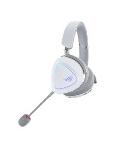 AURICULARES + MICROFONO ASUS GAMING ROG DELTA II INALAMBRICO WHITE 2