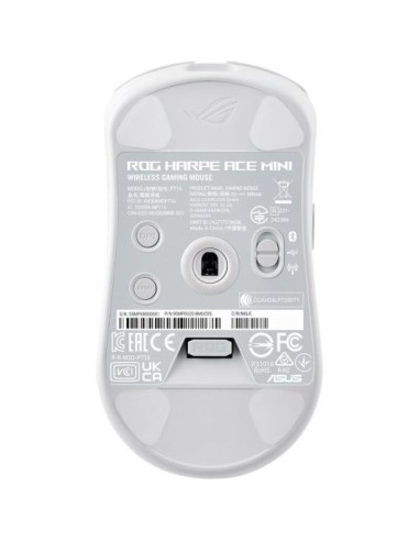 RATON ASUS GAMING ROG HARPE ACE MINI INALAMBRICO WHITE