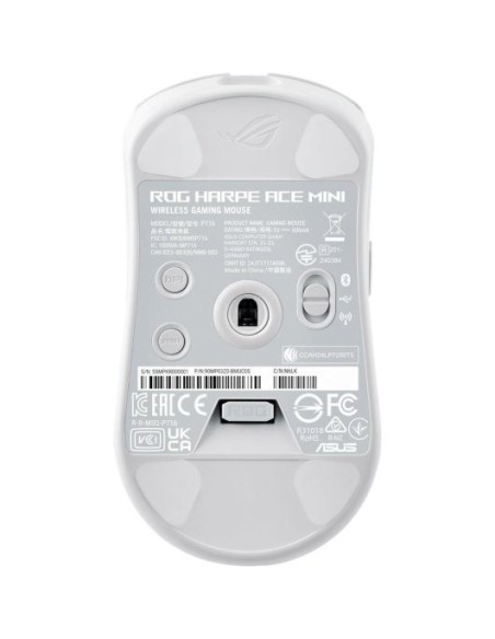 RATON ASUS GAMING ROG HARPE ACE MINI INALAMBRICO WHITE
