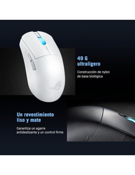 RATON ASUS GAMING ROG HARPE ACE MINI INALAMBRICO WHITE