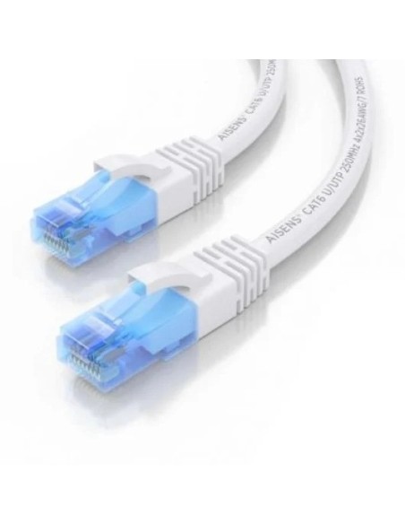 CABLE DE RED CAT.6 UTP 1.5M AISENS WHITE