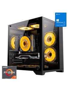 ORDENADOR GAMING INFINITY MINI RGB R7 7700X/16G DDR5/SSD1TB NVME/WIFI+BT/REF.LIQ/800W/W11PRO