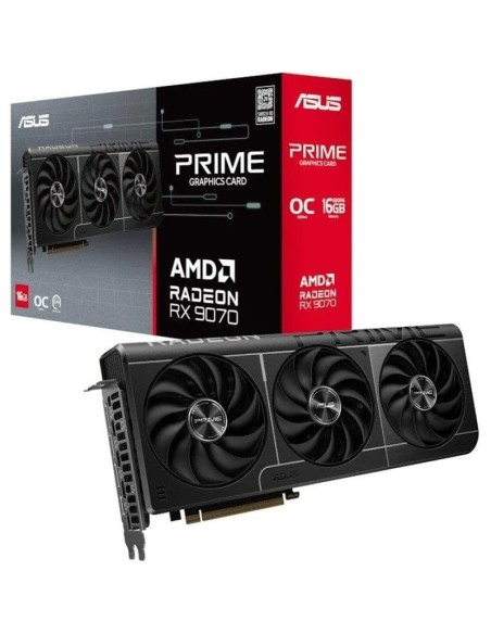 TARJETA DE VIDEO ASUS PRME RADEON RX 9070 16GB OC EDITION GDRR6 PCIE