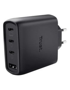 CARGADOR TRUST MAXO 3XUSB-C 1XUSB-A 65W + CABLE USB-C 2M BLACK 2