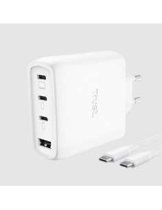 CARGADOR TRUST MAXO 3XUSB-C 1XUSB-A 65W + CABLE USB-C 2M WHITE 2