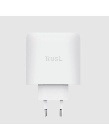 CARGADOR TRUST MAXO 3XUSB-C 1XUSB-A 65W + CABLE USB-C 2M WHITE