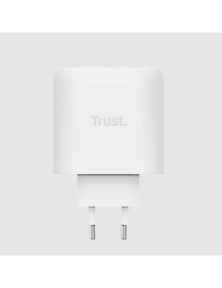 CARGADOR TRUST MAXO 3XUSB-C 1XUSB-A 65W + CABLE USB-C 2M WHITE