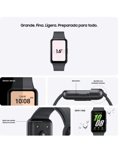 RELOJ SMARTBAND SAMSUNG GALAXY FIT 3 BLUETOOTH GREY