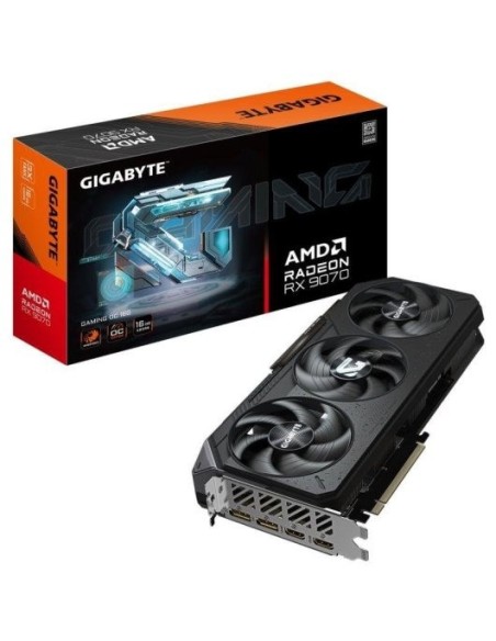 TARJETA DE VIDEO GIGABYTE RADEON RX 9070 GAMING OC 16GB GDRR6 PCIE 5.0