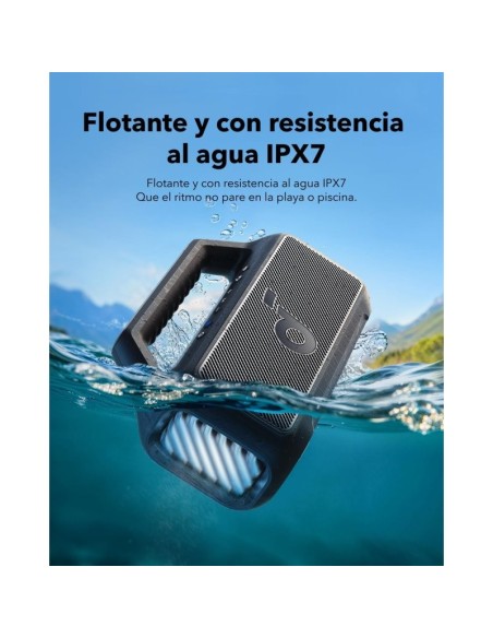 ALTAVOZ SOUNDCORE BOOM 2 80W BLUETOOTH IPX7 BLACK