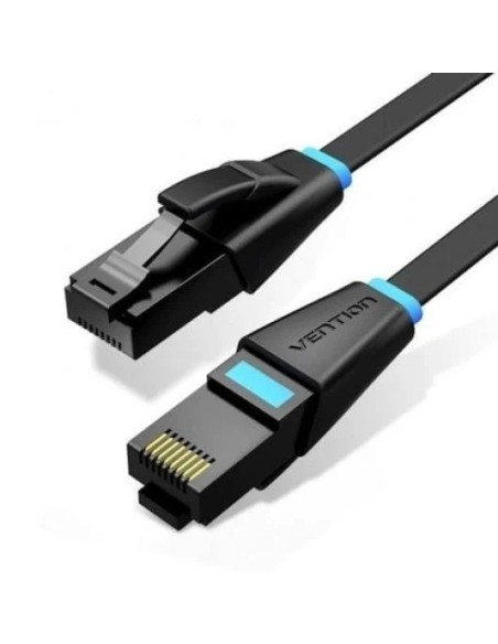 CABLE DE RED CAT.6A UTP 2M VENTION PLANO BLACK
