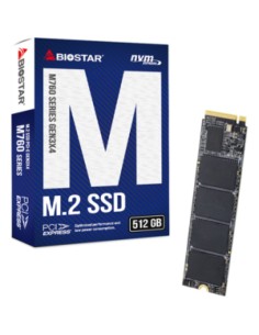 DISCO DURO SSD BIOSTAR M760 512GB NVME M.2 2280 PCIE 4.0