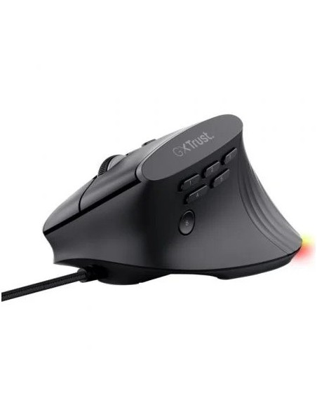 RATON TRUST GXT 145 REXXA USB RGB ERGONOMIC BLACK