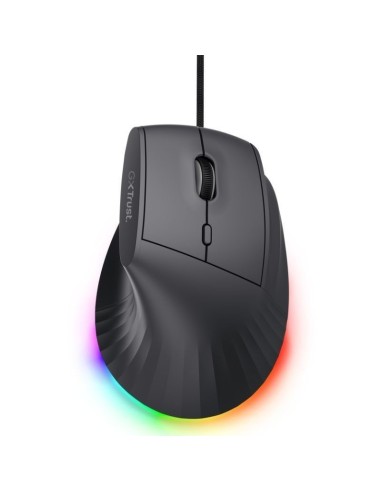 RATON TRUST GXT 145 REXXA USB RGB ERGONOMIC BLACK