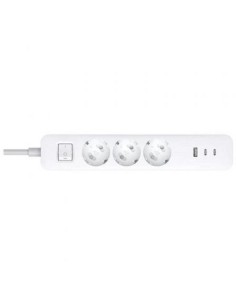 REGLETA XIAOMI POWER STRIP 3 SCHUKOS USB/USB-C PROTECCION 20W 1,4M WHITE 2
