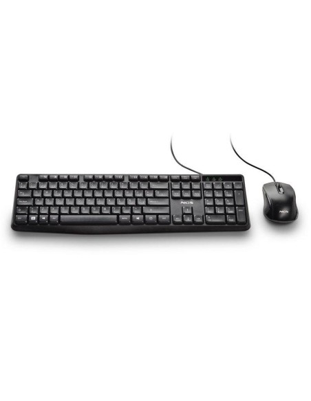 TECLADO + RATON NGS COCOAKIT V2 USB MULTIMEDIA BLACK